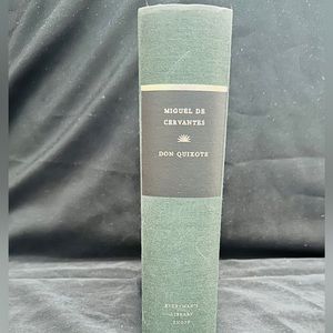 Don Quixote Miguel de Cervantes Green Cloth Bound Hardcover Dust Jacket (1991)
